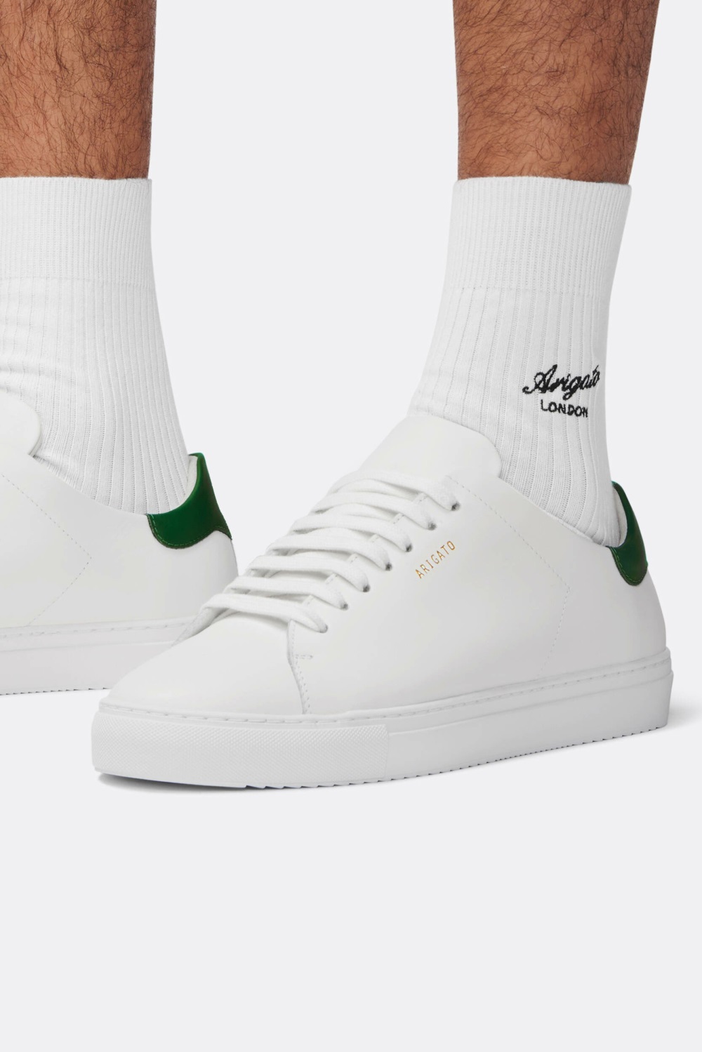 Clean 90 Axel Arigato Homme White/Green | SHMZ54381