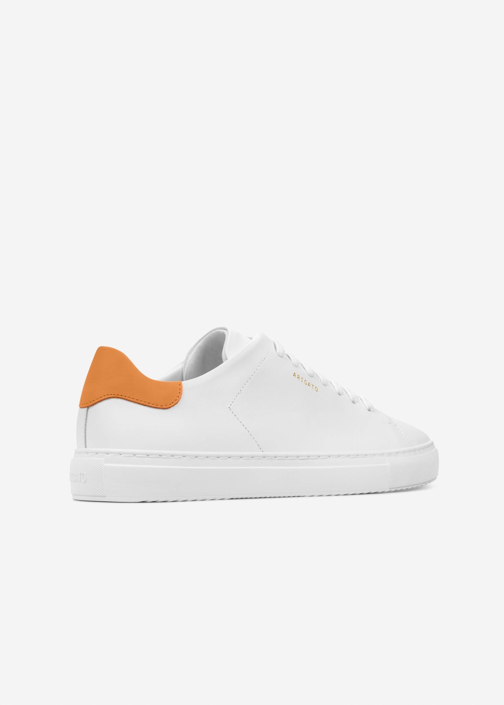 Clean 90 Axel Arigato Homme White/Orange | UEXO52406