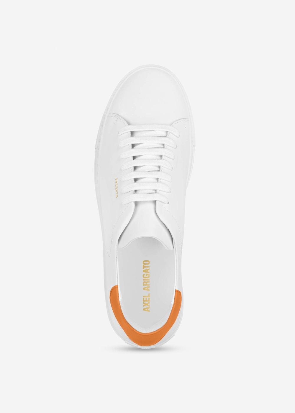 Clean 90 Axel Arigato Homme White/Orange | UEXO52406