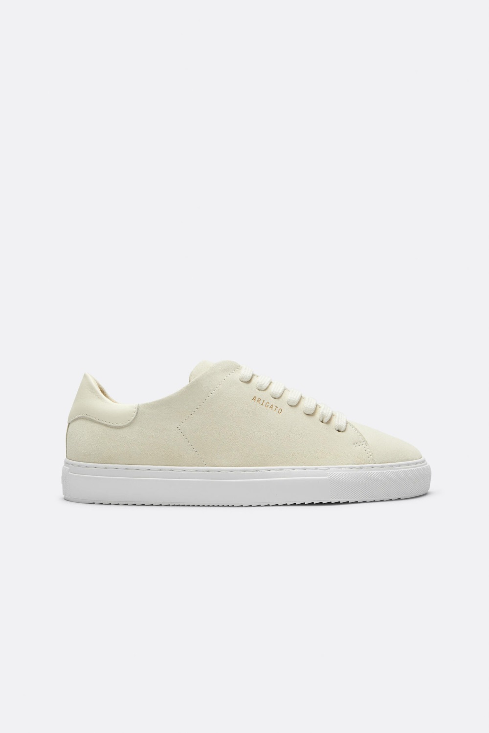 Clean 90 Axel Arigato Suede Femme Off White/White | ZLXM48190